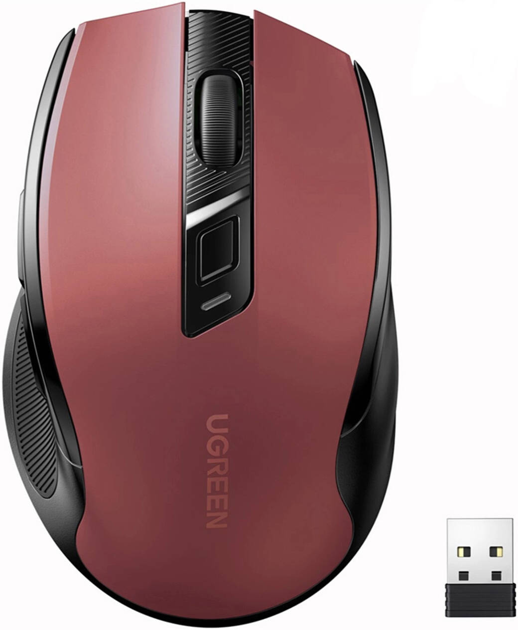 UGREEN Ergonomic Contoured-Shape Design Wireless Mouse Blue MU006 (25752)
