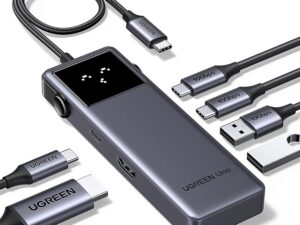 New UGREEN 6-in-1 Uno USB-C To HDMI+2*USB 3.2 A+2*USB 3.2 C+PD Power Converter CM888 (35998)