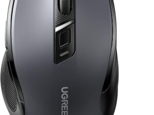 UGREEN Ergonomic Wireless Mouse 2.4G 4000DPI Silence Design (Black) (AA alkaline battery not included) MU006 (90545)