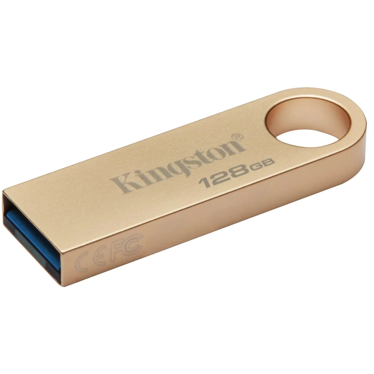 Kingston DataTraveler SE9 G3 128GB USB Flash Drive USB 3.2 Gen 1 Speed Up to 220MB/s Premium Metal Casing - الصورة 3