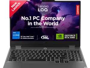 Lenovo NEW LOQ Gaming (2024) 13Gen Intel Core i7 13700HX14-Cores w/ AI Engine+ LA1 Chip & Nvidia RTX 5060 8GB DDR7 & IPS 144Hz Display - Luna Grey