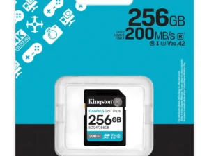 Kingston Canvas Go Plus 256GB SD Card | Up to 200MB/s | Class 10, UHS-I, U3, V30