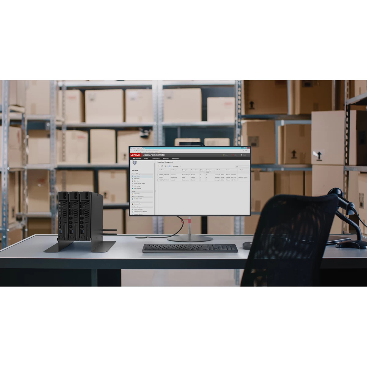 Lenovo ThinkSystem SE350 Edge Rugged & Flexible Server Intel Xeon D-2143IT up to 3.0GHz 8-Cores w/ 64GB Memory & 3x 480GB Industrial SSD - الصورة 4
