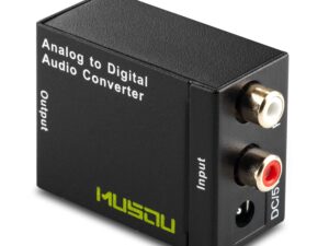 RCA Analog to Digital Optical Toslink Coaxial Audio Converter