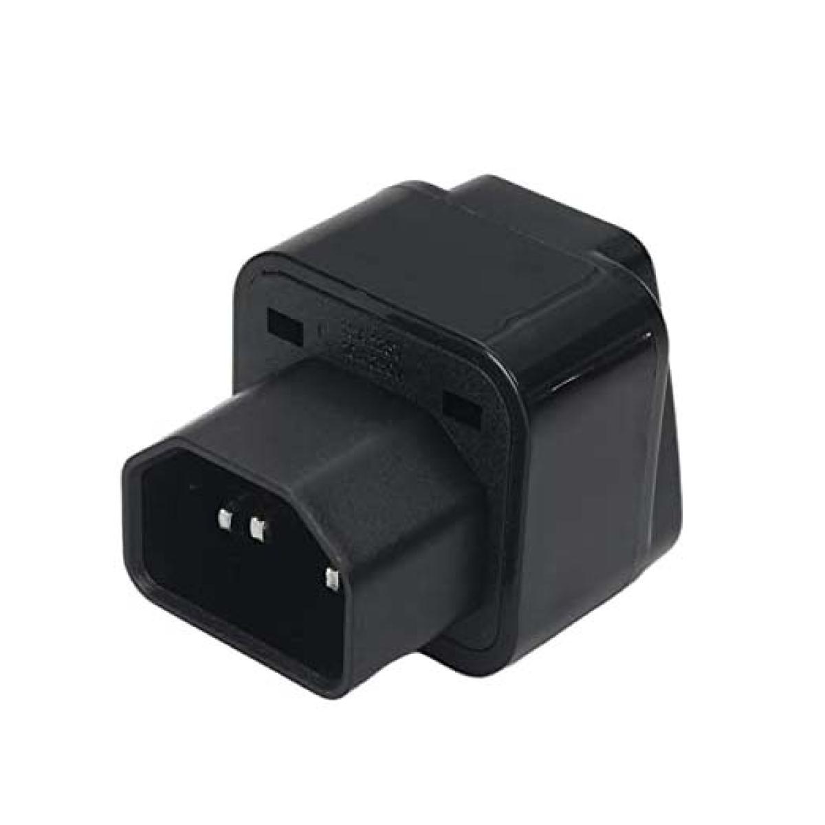 C13 Male to Universal Female Socket Power Adapter Converter - الصورة 4