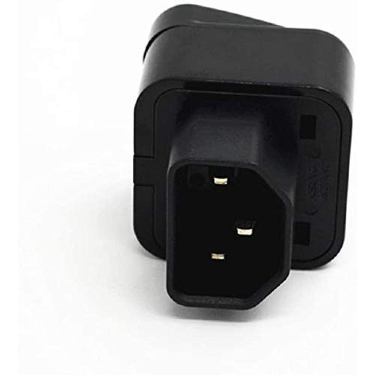 C13 Male to Universal Female Socket Power Adapter Converter - الصورة 5