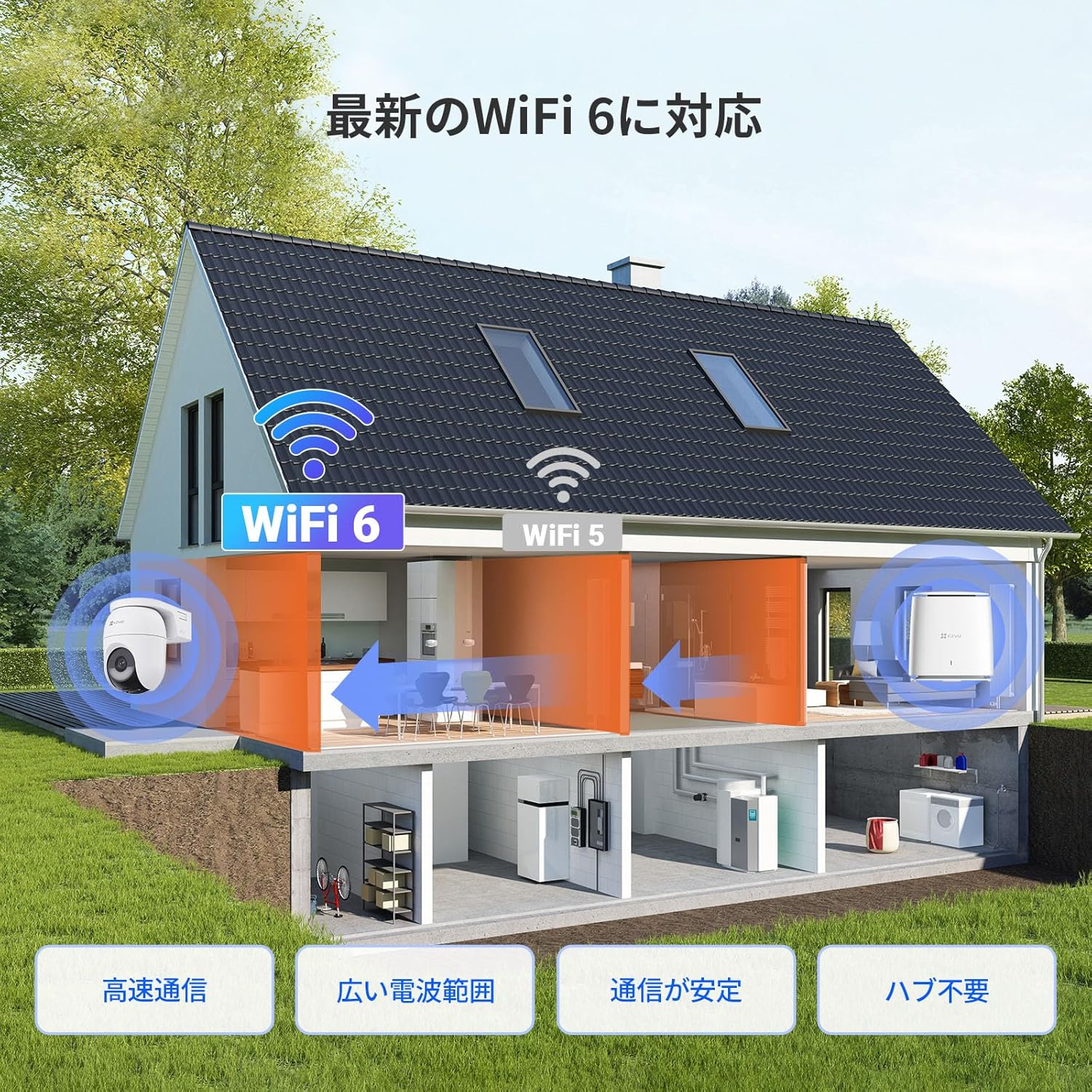 Ezviz CS-CB8C/SP-4MP Smart Home Battery Camera - الصورة 10