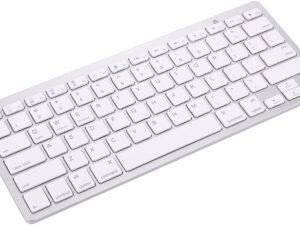 BK-3001 Bluetooth Wireless 78 Keys Ultrathin Keyboard for/iPad/iPhone(Silver)