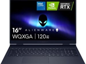 Gaming Laptop Dell Alienware 16 Aurora, Intel Core 7 Processor 240H, Nvidia RTX 5050 8GB GDDR7, 16GB DDR5 RAM, 1TB M.2 PCIe NVMe, 16" IPS WQXGA (QHD+) (2560 x 1600) @120Hz 100% sRGB - Interstellar Indigo