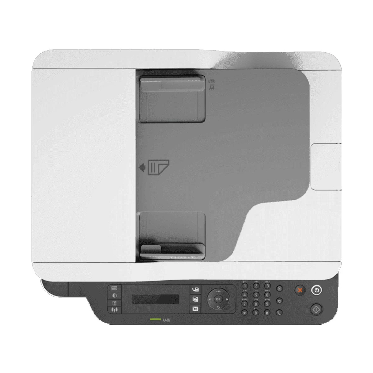 HP LaserJet MFP M137FNW Mono Black and White Laser Multifunction 4-In-One Printer With Auto Feeder - White - الصورة 2
