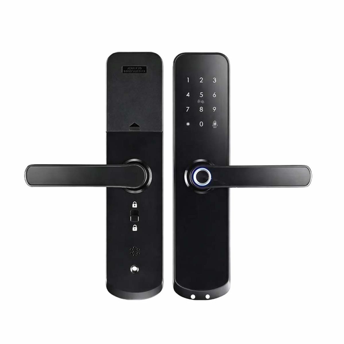 Secukey D280 TTLock Tuya Fingerprint Password Card Smart Door Lock